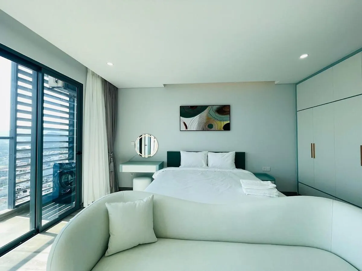 Marina Suites Nha Trang - Studio - Luxury Full Option Apt - River&Moutain View Apartman